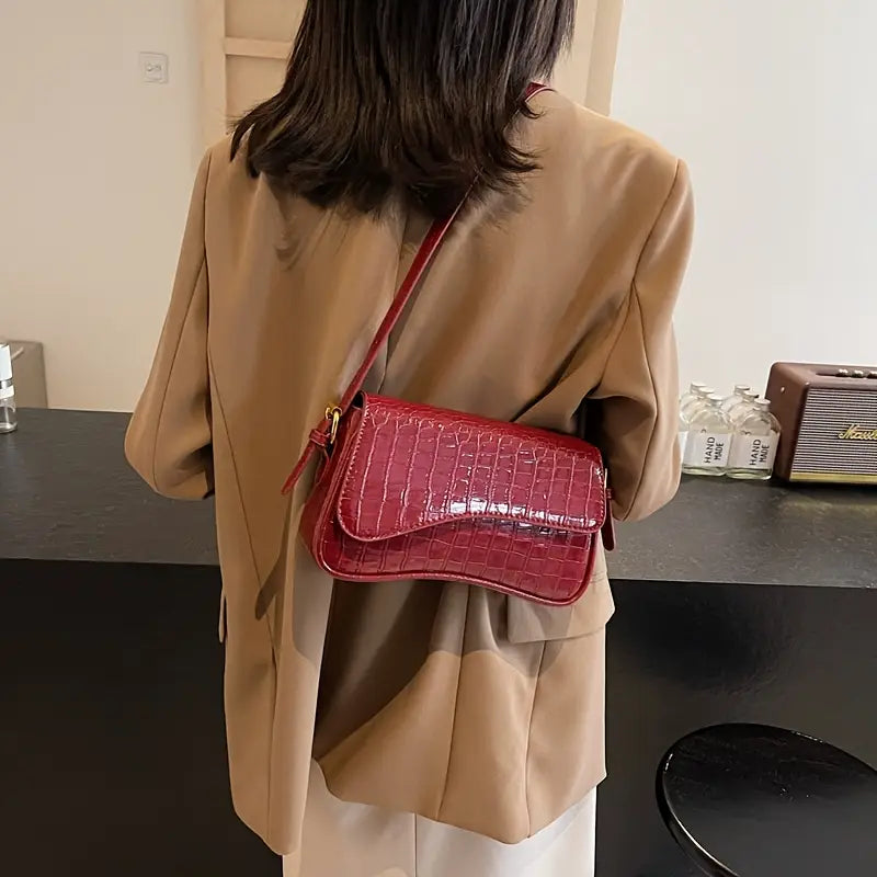 GUCS - Schultertasche mit Reißverschluss